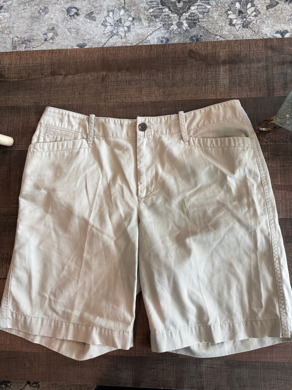 Lauren Jeans Co Classic Khaki Cotton Shorts